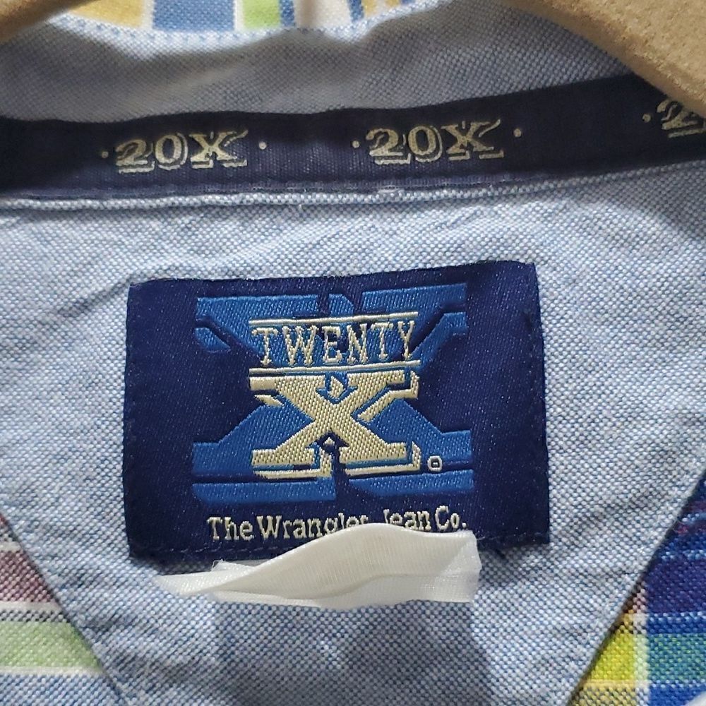 Wrangler, 20X, Mens Short Sleeve Shirt, Size Xl - Picture 2 of 4